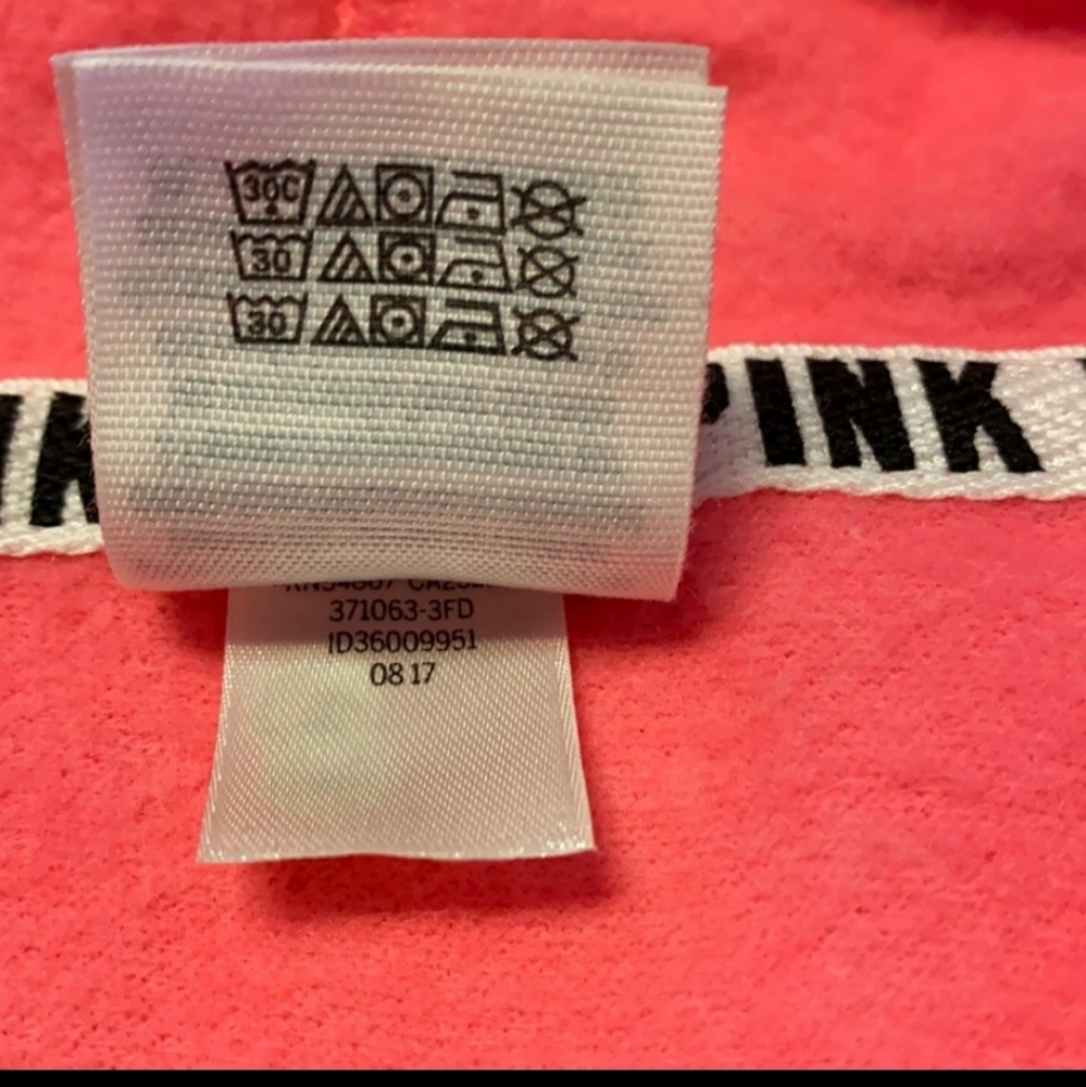 Women's PINK VICTORIA'S SECRET NEON PINK HOODIE